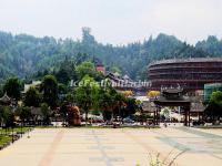 The Square in the Front of Sanjiang Drum Tower