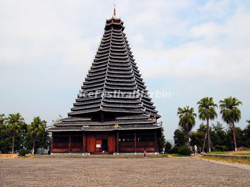 Sanjiang Dong Drum Tower