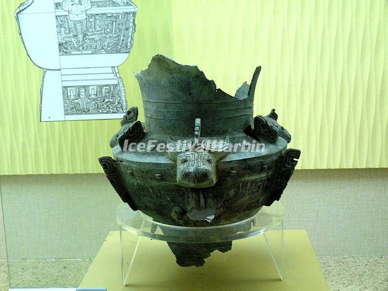 Sanxingdui Museum Bronze Wine-vessel