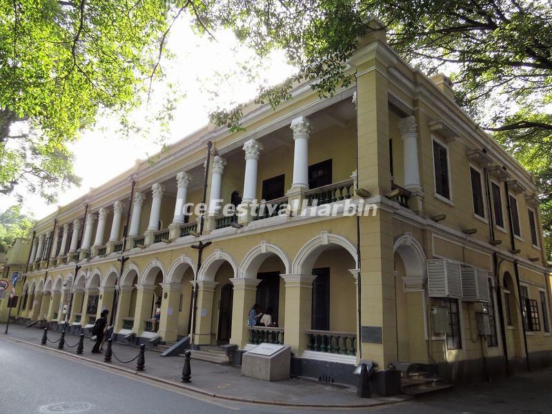 Building on Guangzhou Shamian Island
