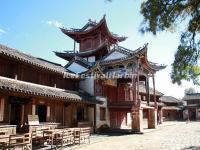 The Old Tree Cafe in Shaxi Ancient Town, Dali