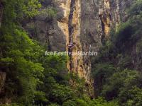 The Hanging Coffins in Cliffs along Shennong Stream