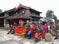 A Naxi Ancient Music Band in Shuhe Ancient Town