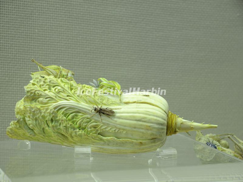 Ivory Sculpted Cabbage