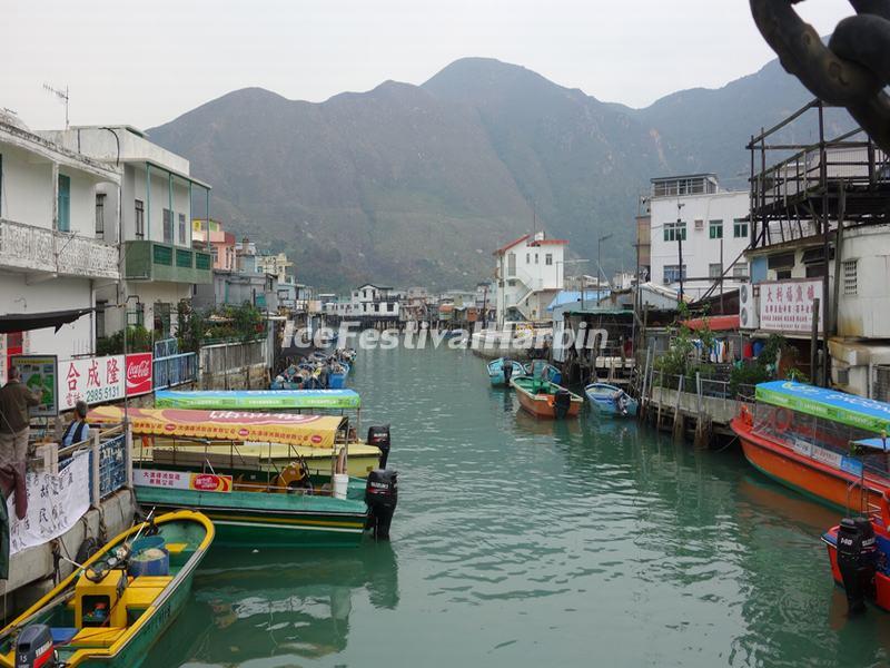 Tai O Fishing Village Scenery 