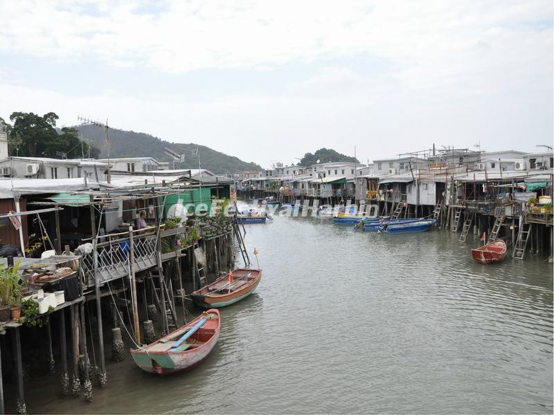 Stilt Houses in Tai O Fishing Village