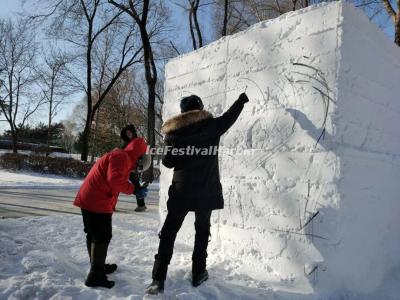 Heilongjiang Provincial Snow Sculpture Competition Harbin