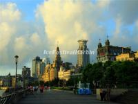 Landscape in the Bund of Shanghai