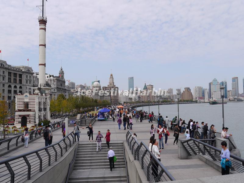 The Bund in Shanghai