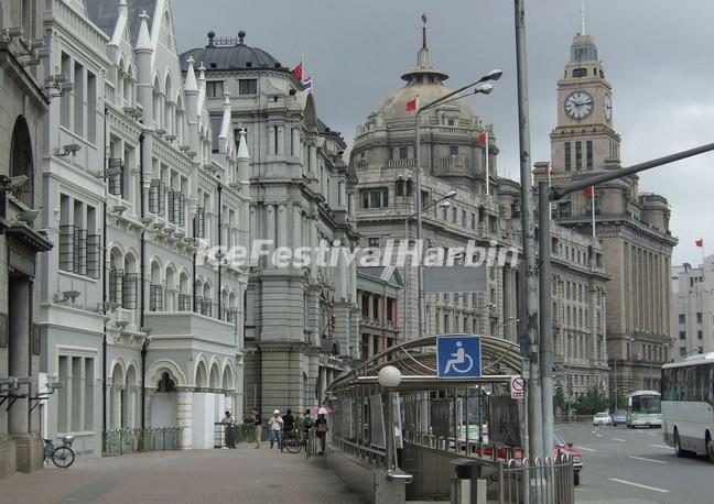 The Western-style Buildings in the Bund, Shanghai