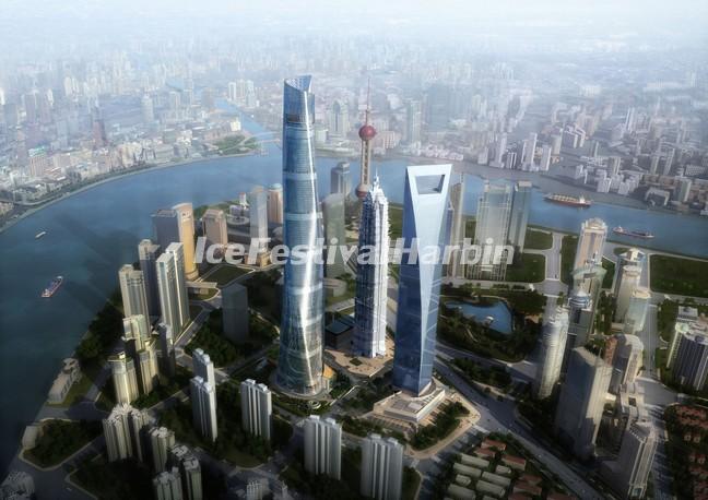 The Skyscrapers in the Bund, Shanghai