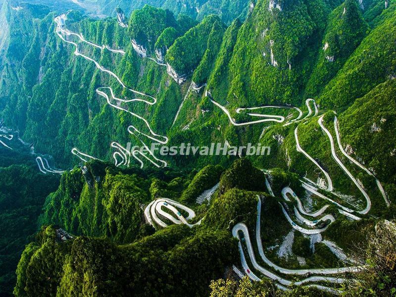 Tianmen Mountain Heaven-Linking Avenue 