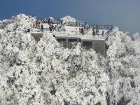 Zhangjiajie Tianmen Mountain in Winter