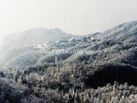 Tianmen Mountain in February 