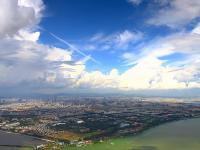 A View of the Dian Lake from Western Hills Kunming