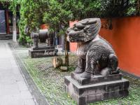 Wuhou Memorial Temple Animal Sculptures 