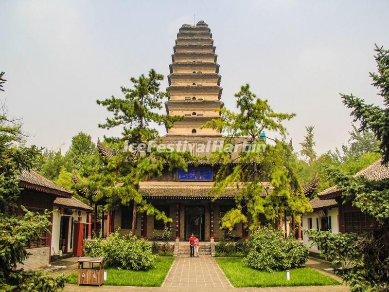 Small Wild Goose Pagoda in Xi'an 