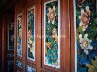 The Wooden Carving in a Folk House in Xizhou Old Town