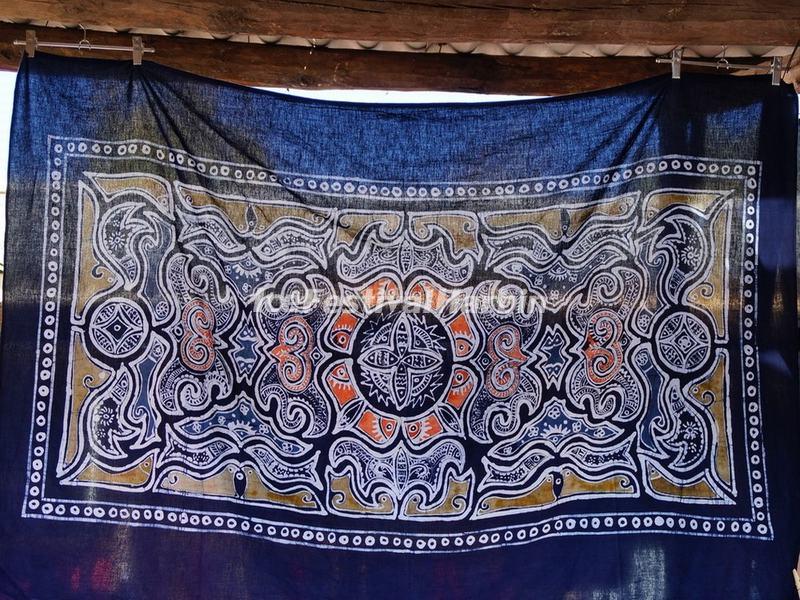 The Tie-dyed Cloth in Xizhou Town, Dali