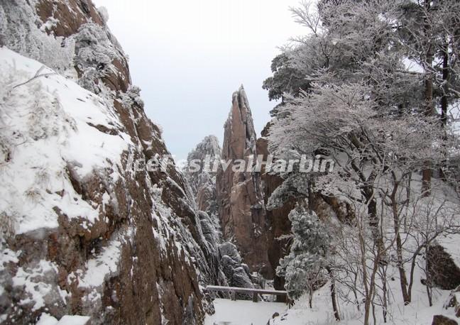 Huangshan Mountain Winter