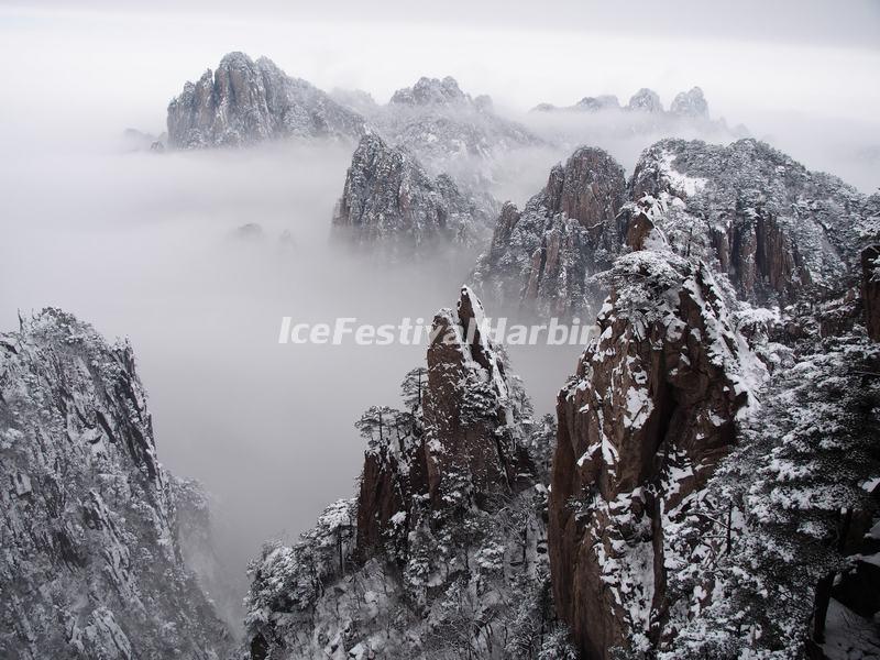 Yellow Mountain Snowscape