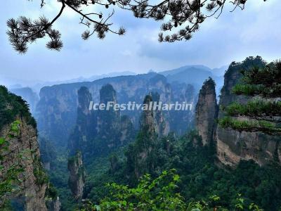 Yellow Stone Village Zhangjiajie China