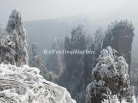 Yellow Stone Village (Huangshizhai) Snowscape 