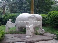 Stone Carvings in Yuexiu Park