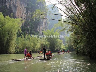 Yulong River Bamboo Rafting