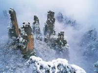 Zhangjiajie National Forest Park Snow