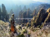 Zhangjiajie National Forest Park in January 