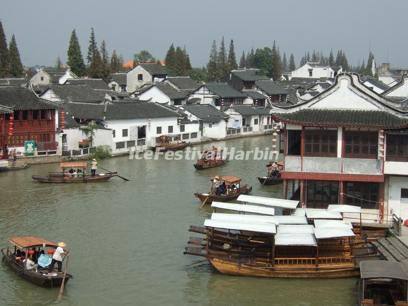 Zhujiajiao Water Town in Shanghai