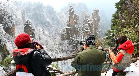 4-day Zhangjiaie National Forest Park & Tianmen Mountain Winter Tour